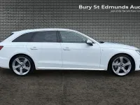 Used Audi A4 S-Line 200 HP (147 kW) 2024 White Estate