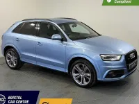 Used Audi Q3 S-line plus 211 HP (155 kW) 2014 Blue SUV