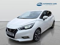 Begagnad Nissan Micra Tekna 92 HK (67 kW) 2021 Vit Halvkombi