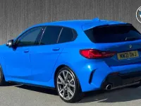 Used BMW M135 Shadowline 302 HP (222 kW) 2021 Blue Hatchback