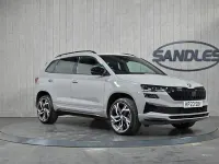 Used Skoda Karoq SportLine 150 HP (110 kW) 2023 Grey SUV