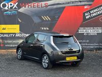 Used Nissan Leaf Tekna 80 kW (109 HP) 2014 Black Hatchback