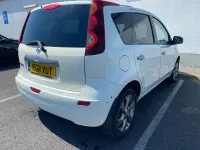Used Nissan Note N-TEC 110 HP (80 kW) 2011 White Hatchback