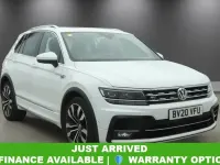 Used VW Tiguan R-line 150 HP (110 kW) 2020 White SUV