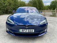 Used Tesla Model S 241 kW (328 HP) 2018 Blue Hatchback