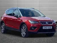 Used Seat Arona XCELLENCE 113 HP (83 kW) 2018 Desire red SUV