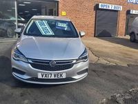 Used Vauxhall Astra 136 HP (100 kW) 2017 Silver Hatchback