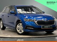 Used Skoda Octavia SE 81 HP (59 kW) 2022 Race blue metallic Estate