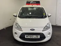 Used Ford Ka Zetec 69 HP (50 kW) 2015 White Hatchback