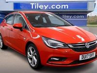 Used Vauxhall Astra SRi 150 HP (110 kW) 2017 Red Hatchback