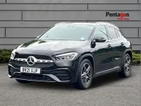 Used Mercedes GLA200 AMG line 150 HP (110 kW) 2021 Black SUV