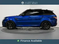 Used Land Rover Range Rover Sport SVR 566 HP (416 kW) 2021 Blue SUV