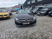 Usado Mercedes C220 AMG line 170 HP (125 kW) 2017 Preto Cabrios