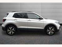 Used VW T-Cross Black Edition 110 HP (80 kW) 2022 Silver SUV