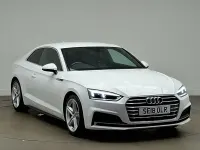 Used Audi A5 S-Line 150 HP (110 kW) 2018 White Coupe