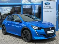 Used Peugeot e-208 GTi 100 kW (136 HP) 2022 Blue Hatchback