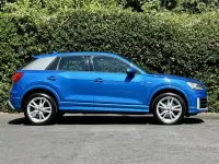 Used Audi Q2 S-Line 150 HP (110 kW) 2018 Blue SUV