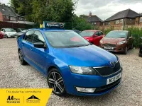 Used Skoda Rapid Sport 2015 Blue Hatchback