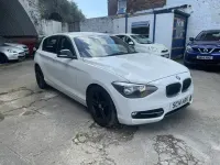 Used BMW 116 Sport Line 136 HP (100 kW) 2014 White Hatchback
