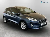 Used Ford Fiesta Titanium 125 HP (91 kW) 2019 Blue Hatchback