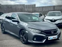 Used Honda Civic SR 129 HP (94 kW) 2018 Grey Hatchback