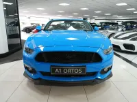 Used Ford Mustang GT Convertible 416 HP (305 kW) 2018 Blue Cabriolet
