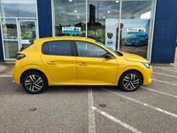 Begagnad Peugeot 208 Allure+ 101 HK (74 kW) 2022 Gul Halvkombi