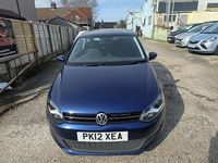 Used VW Polo Match 60 HP (44 kW) 2012 Blue Hatchback