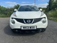Used Nissan Juke Acenta 117 HP (86 kW) 2013 White SUV