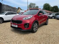 Used Kia Sportage 139 HP (102 kW) 2017 Red SUV