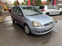 Used Ford Fiesta Zetec 80 HP (58 kW) 2006 Blue Hatchback