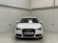 Begagnad Audi A1 Sport 2014 Vit Halvkombi