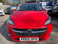 Used Vauxhall Corsa 90 HP (66 kW) 2015 Red Hatchback