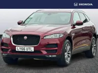 Used Jaguar F-Pace Portfolio 177 HP (130 kW) 2016 Red SUV