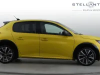 Used Peugeot 208 GT-line 99 HP (72 kW) 2020 Yellow Hatchback