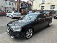 Used Audi A4 S-Line 245 HP (180 kW) 2012 Black Sedan