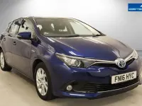 Used Toyota Auris Hybrid Business Edition 2016 Blue Hatchback