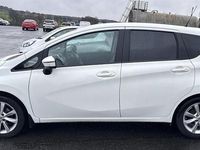Used Nissan Note S 98 HP (72 kW) 2016 White Hatchback