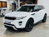 Used Land Rover Range Rover evoque Dynamic 190 HP (139 kW) 2013 White SUV