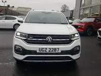 Used VW T-Cross R-line 110 HP (80 kW) 2021 White SUV
