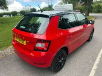 Used Skoda Fabia Colour Edition 95 HP (69 kW) 2020 Red Hatchback