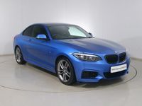 Used BMW 218 M Sport 134 HP (98 kW) 2019 Blue Coupe