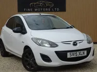 Used Mazda 2 Edition 2015 White Hatchback
