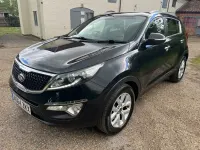 Used Kia Sportage 115 HP (84 kW) 2014 Black SUV