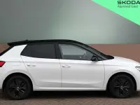 Used Skoda Fabia Design Edition 95 HP (69 kW) 2025 Candy white black magic pearl effect Hatchback