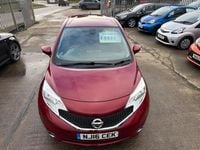 Used Nissan Note Acenta Premium 98 HP (72 kW) 2016 Red Hatchback