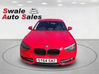 Used BMW 116 Sport Line 2014 Red Hatchback