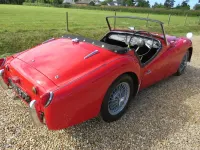 Used Triumph TR3 1957 Red Cabriolet