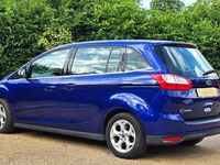 Used Ford Grand C-Max Zetec 125 HP (91 kW) 2014 Blue MPV