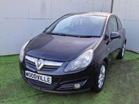 Used Vauxhall Corsa 79 HP (58 kW) 2009 Black Hatchback